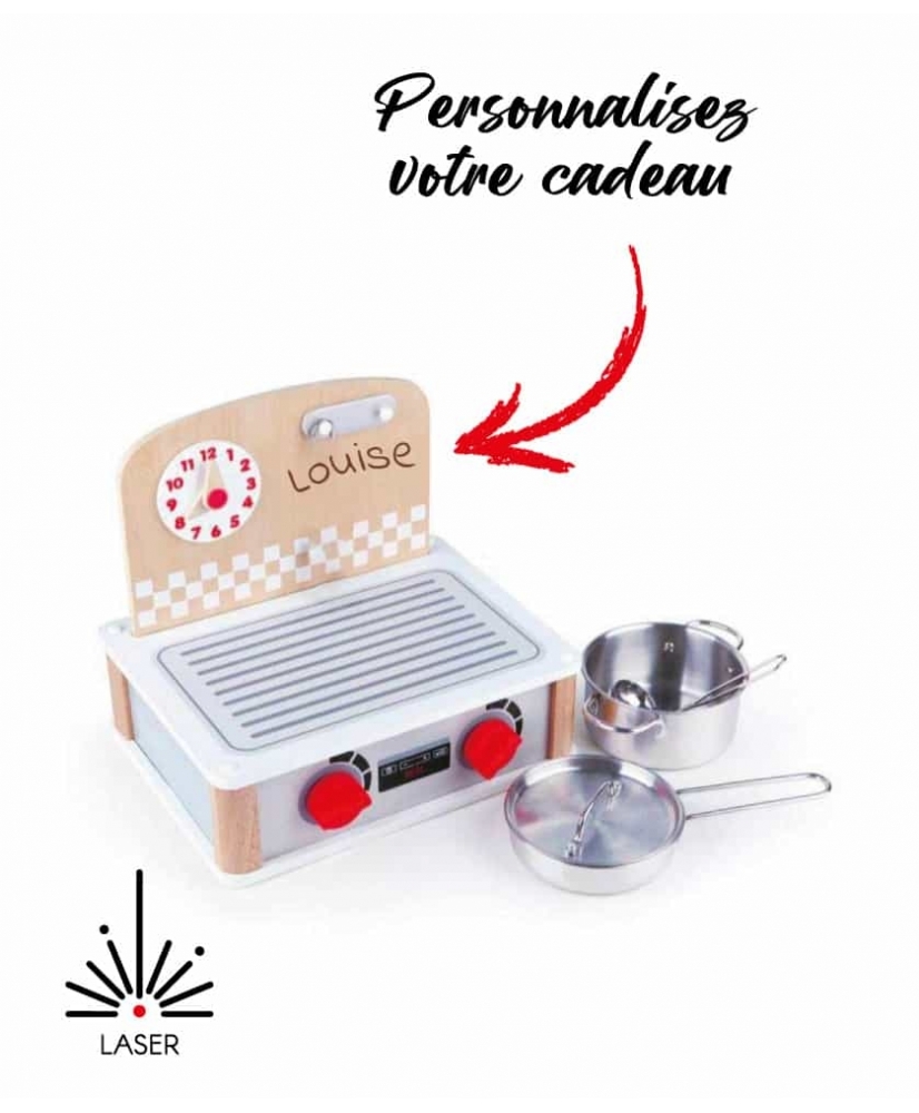 Cuisinière barbecue recto-verso