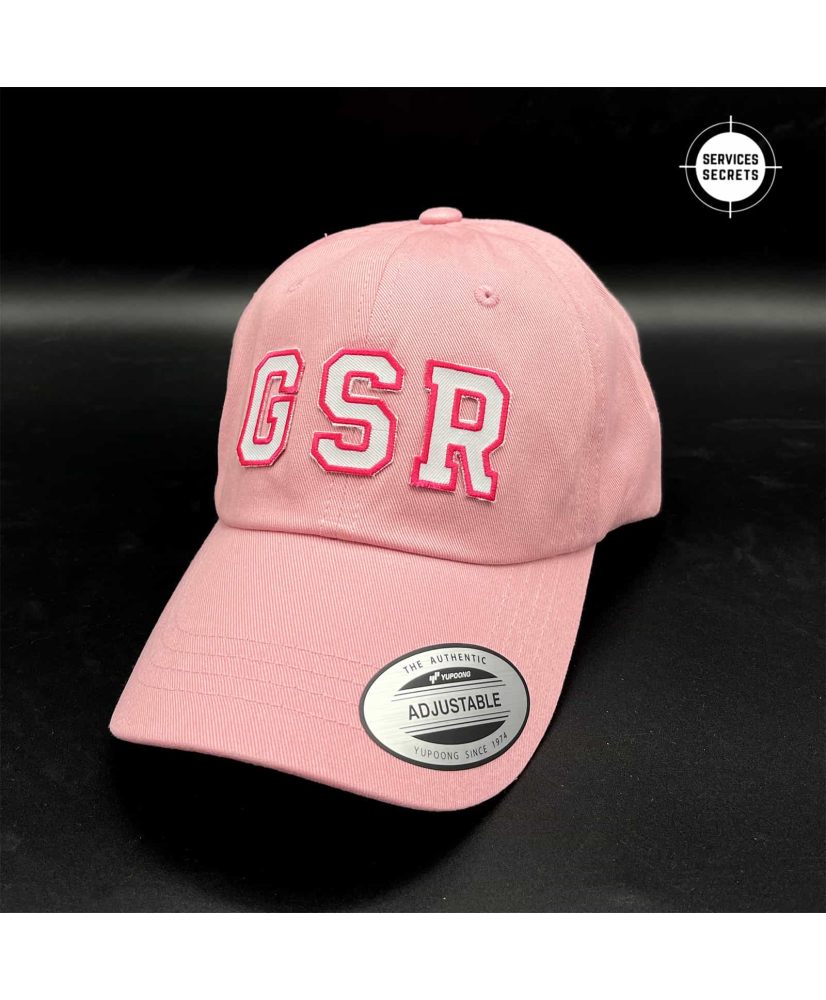 Casquette G.S.R Rose